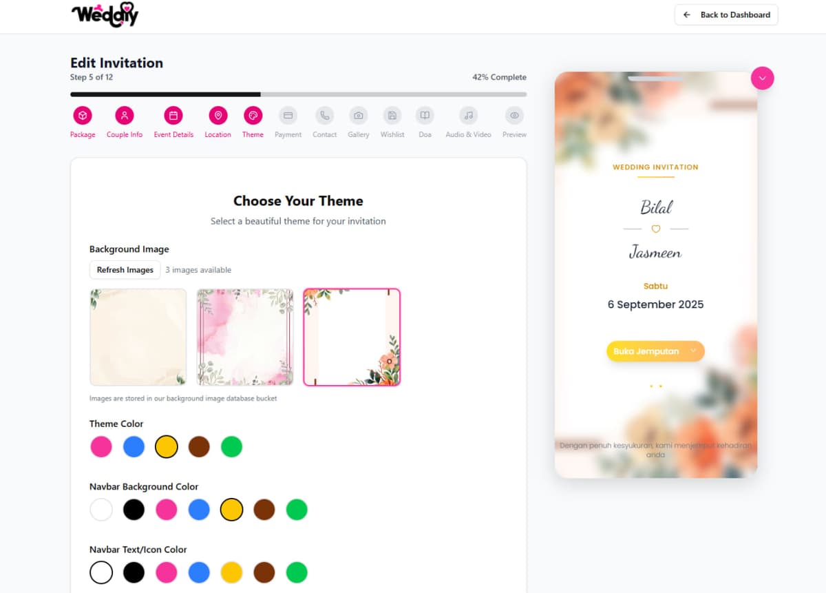3. Create Your Invitation
